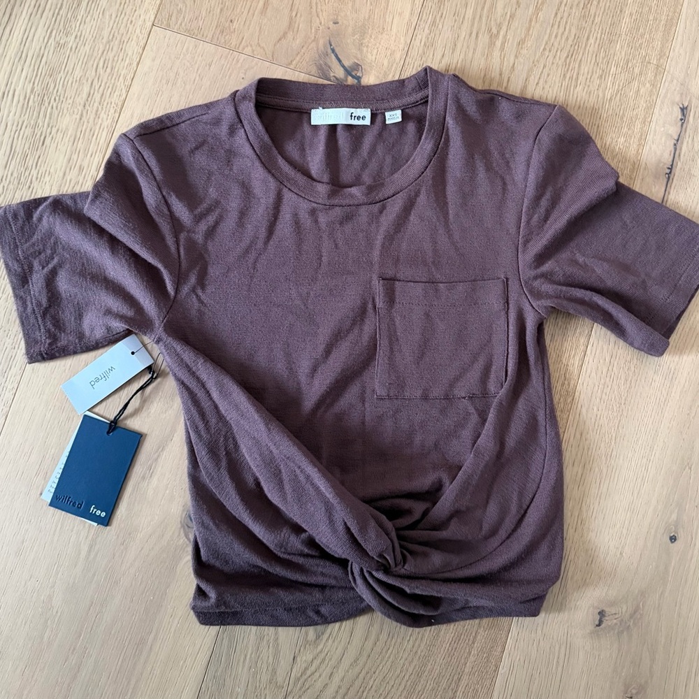 Wilfred Subah Knot Front Tee